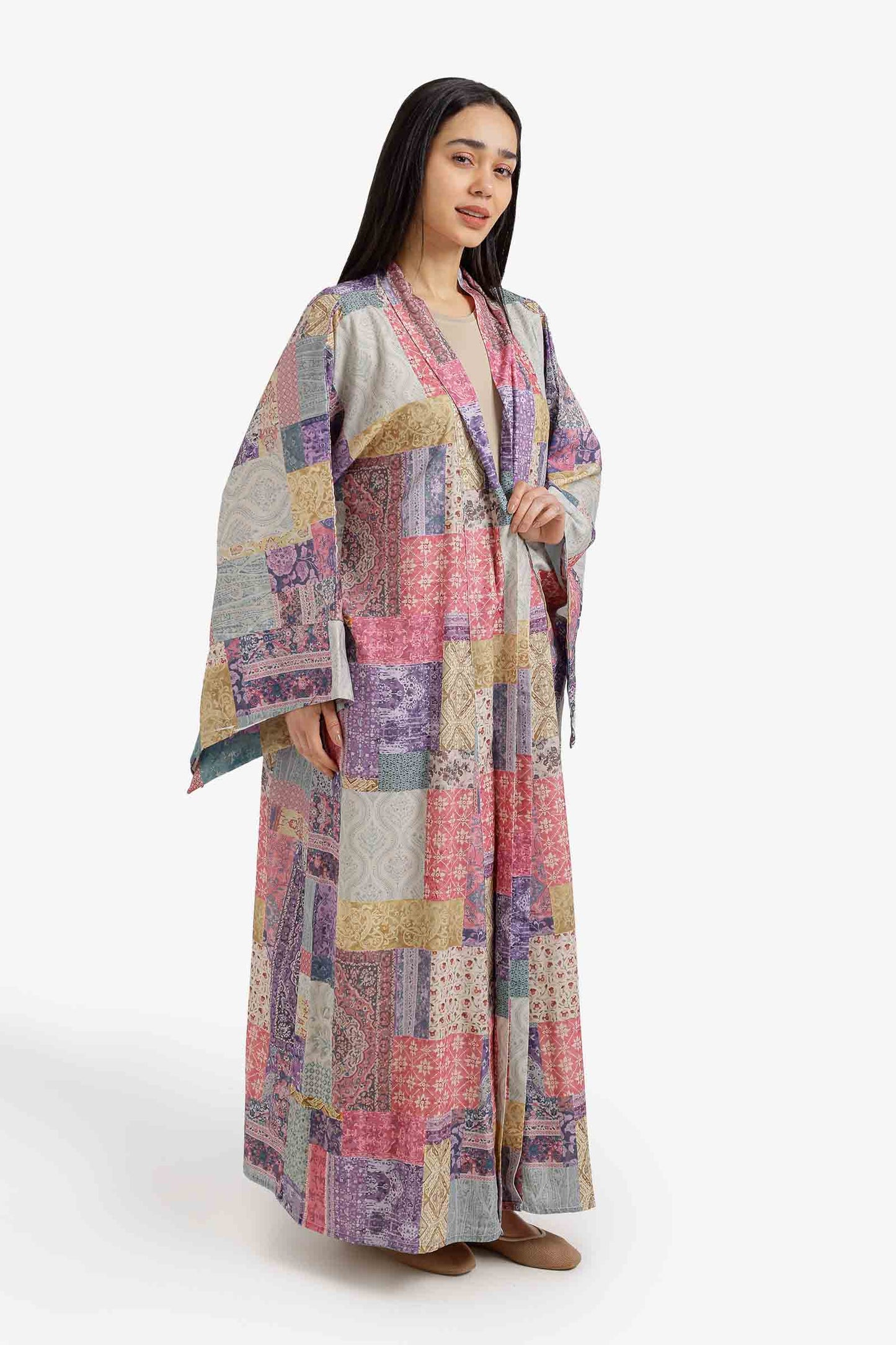 Vintage Patchwork Kimono