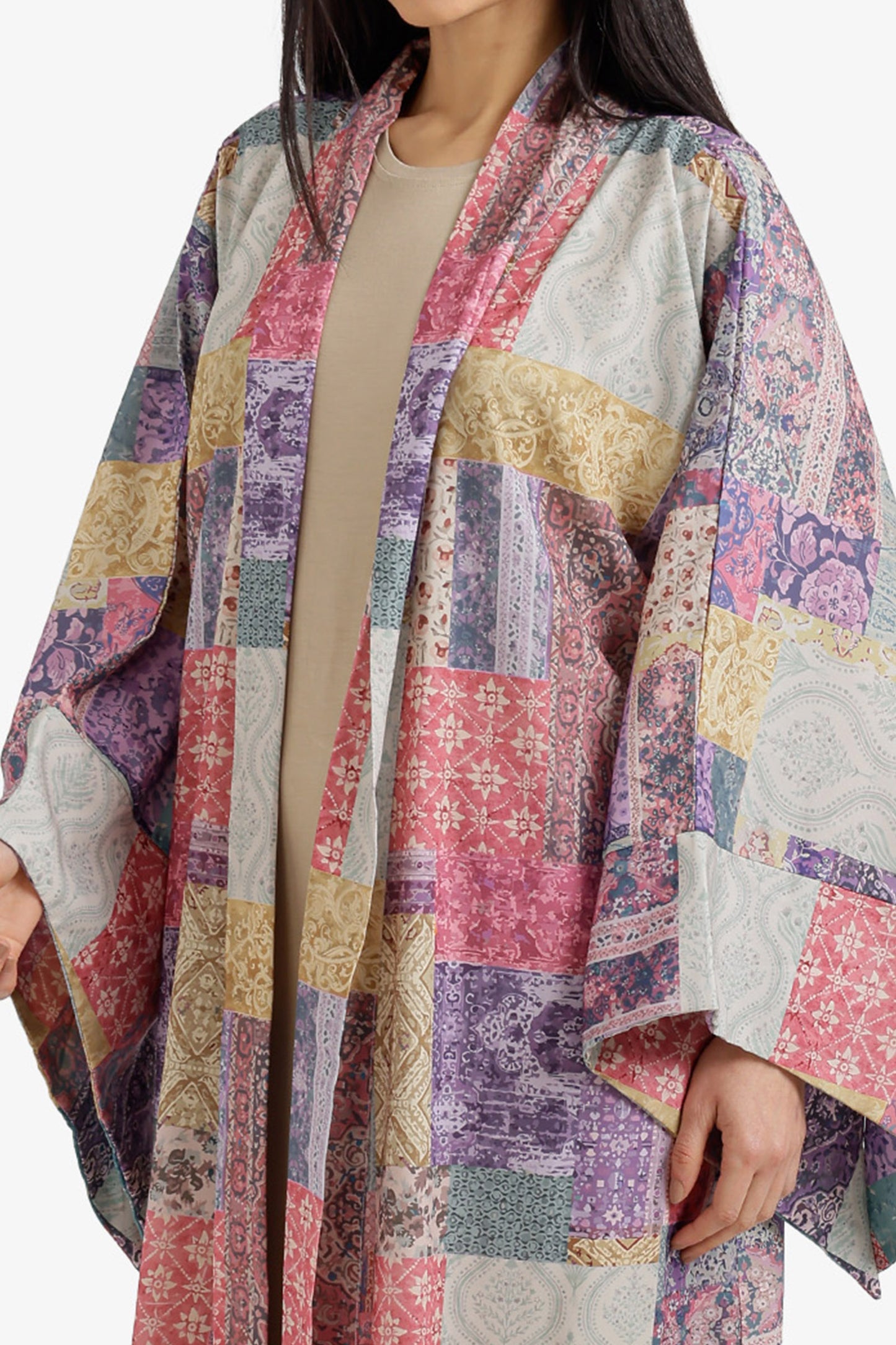 Vintage Patchwork Kimono