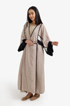 Contrast Panels Kimono