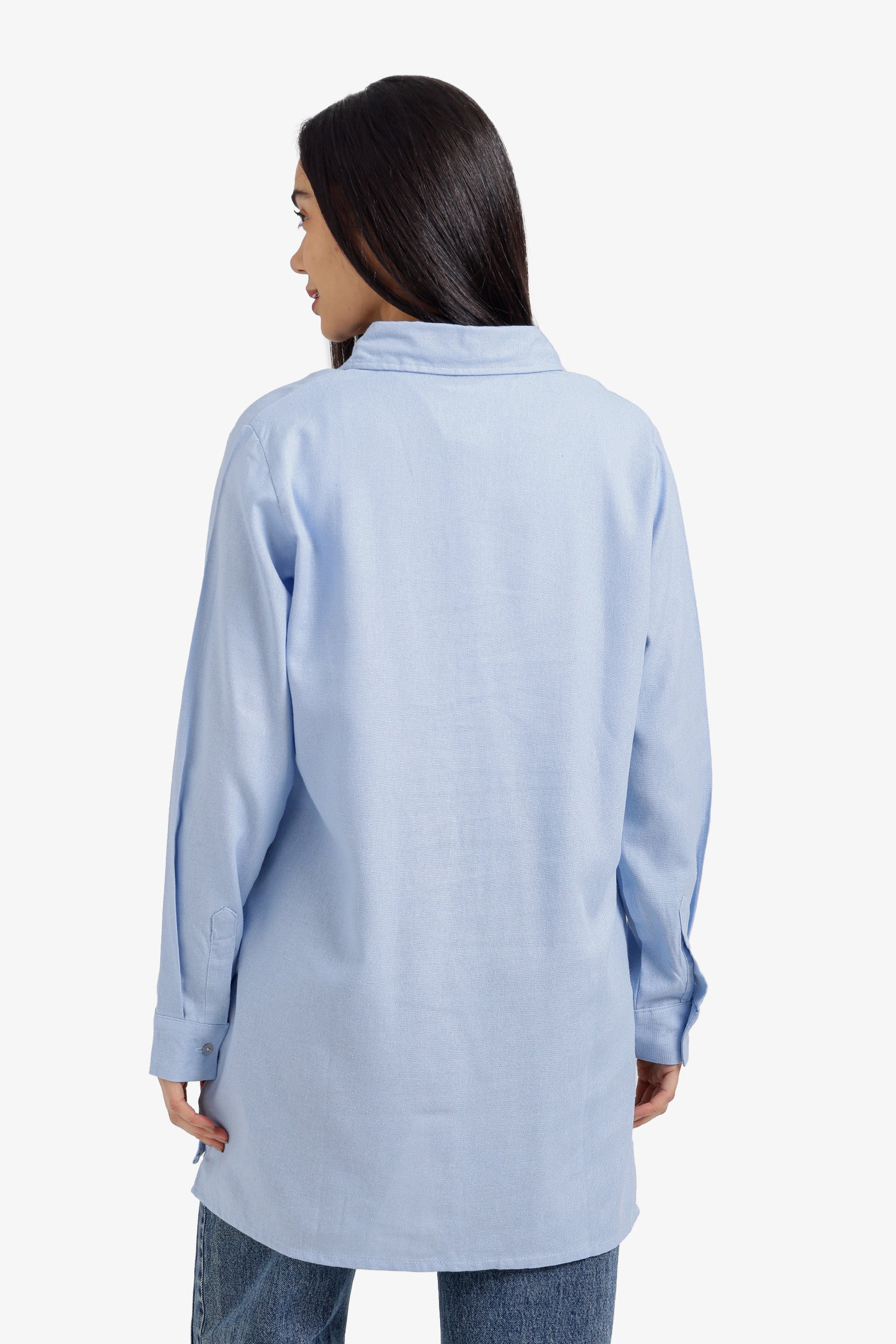 Hidden Full Placket Shirt