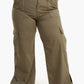 Linen Baggy Pants with Slits