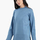 Pullover with Wide Ribbed Hem