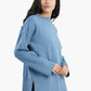 Pullover with Wide Ribbed Hem