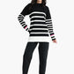 Pullover with White Stripes