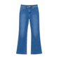 High Waist Flare Cut Jeans