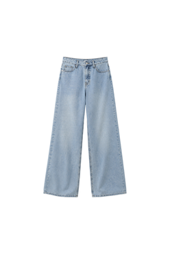 Wide Leg High Waist Jeans