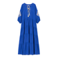 Embroidered Tencel Maxi Dress