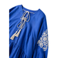 Embroidered Tencel Maxi Dress
