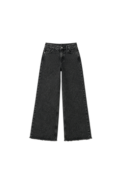 Grey Zip Fly Jeans