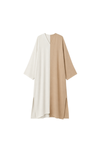 Dual Tone V-Neck Dress