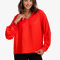 V-Neck Tencel Blouse