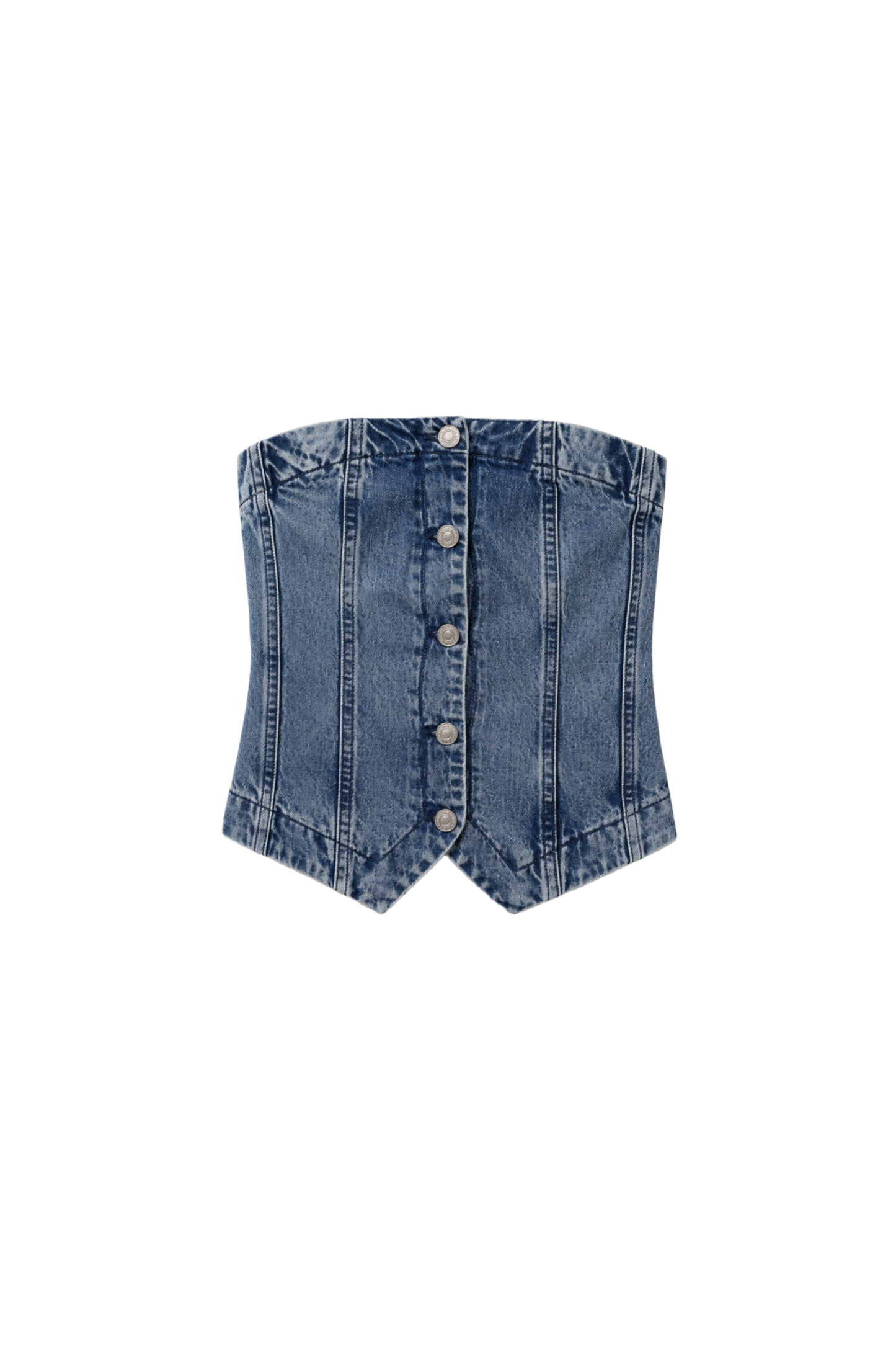 Tailored Denim Vest