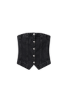 Tailored Denim Vest