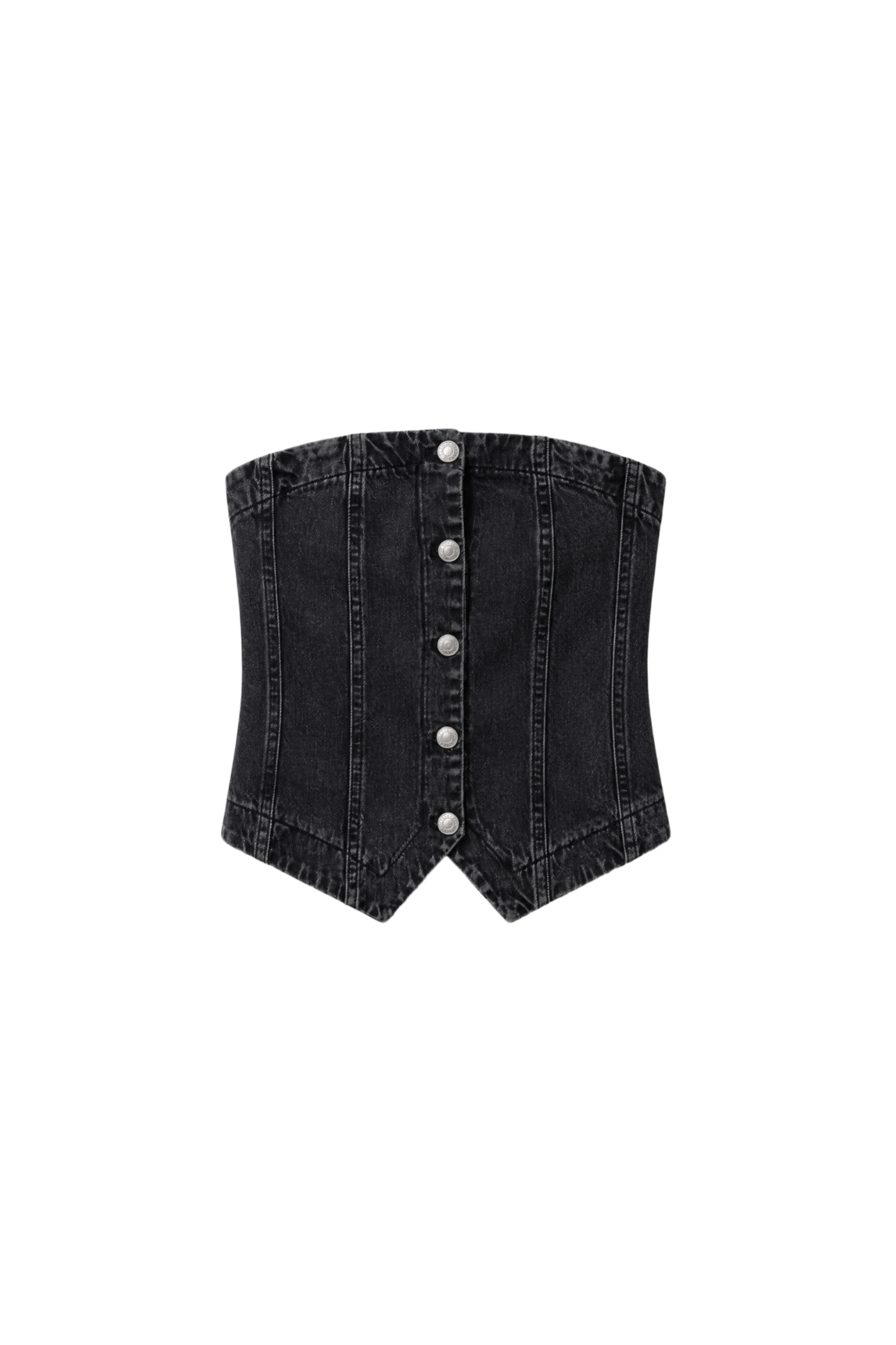 Tailored Denim Vest