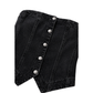 Tailored Denim Vest