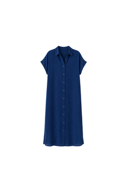Short Sleeves Midi Dress