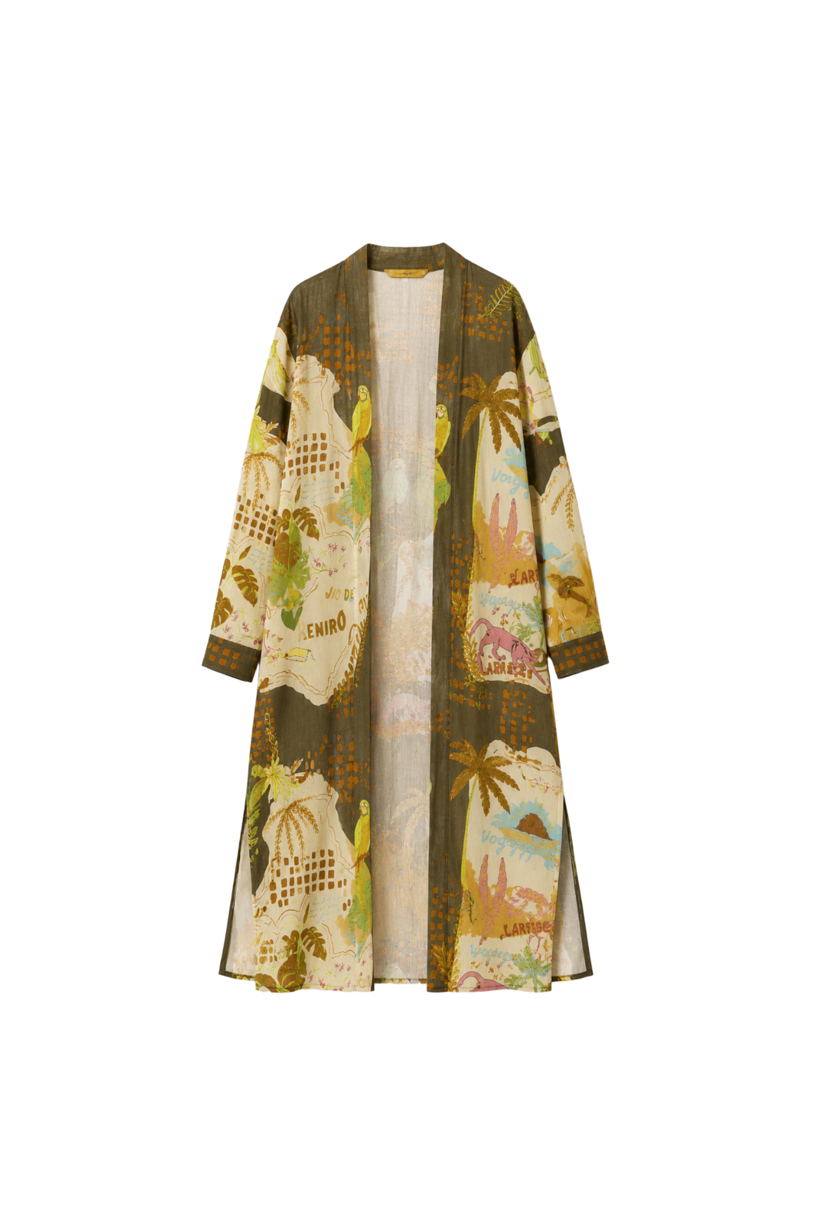 Mandarin Collar Shirt Dress