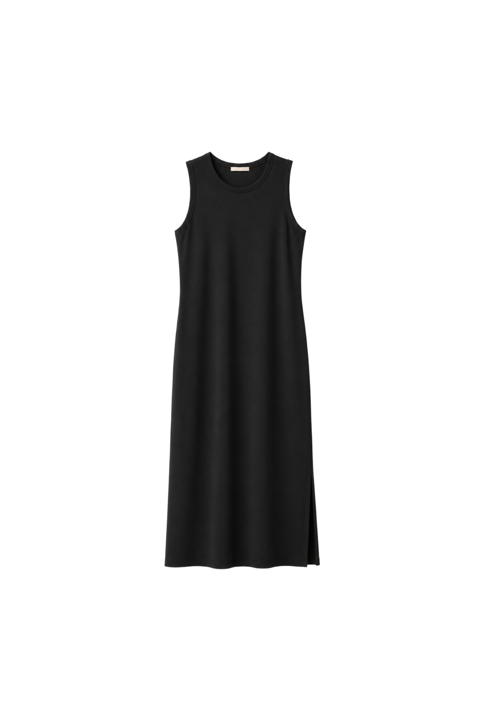 Black Ribbed Dress