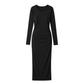 Chic Slim Fit Midi Dress