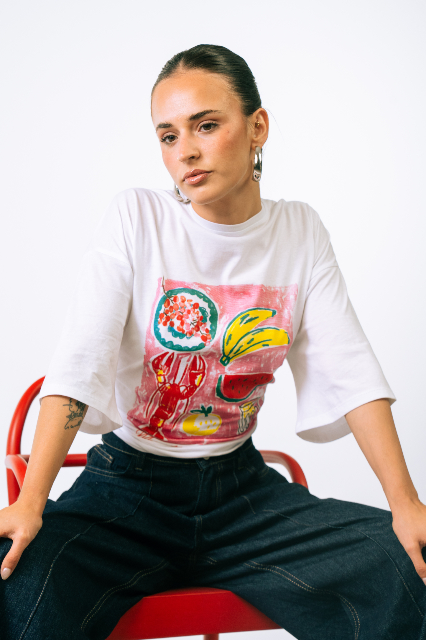 Pink Graphic T-Shirt