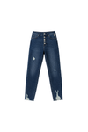 Distressed High Waist Jeans