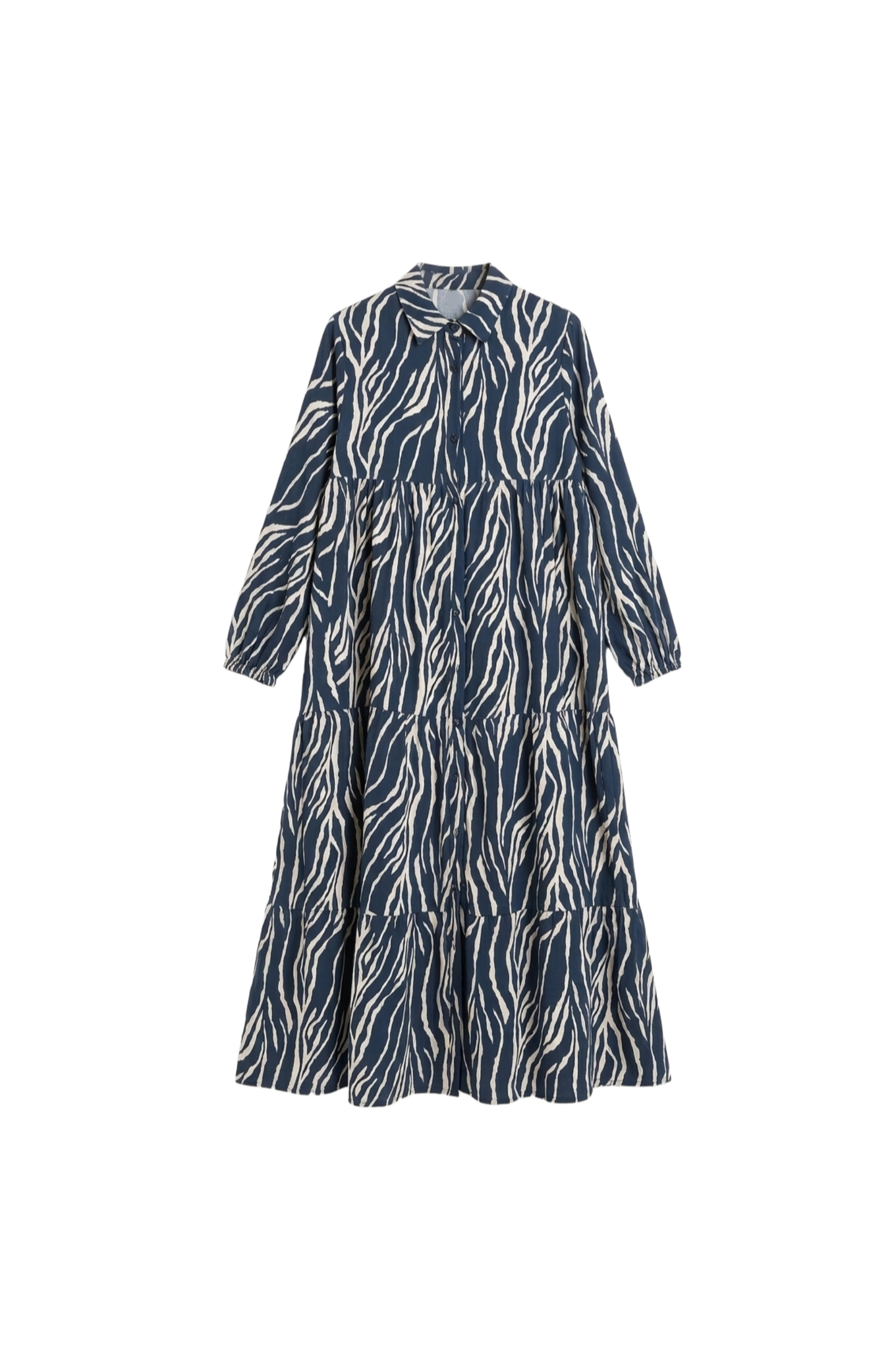 Zebra Print Tencel Dress