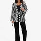 Striped Tencel Summer Cardigan