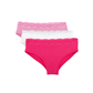 Cotton Lace Bikini Panties - Pack of 3