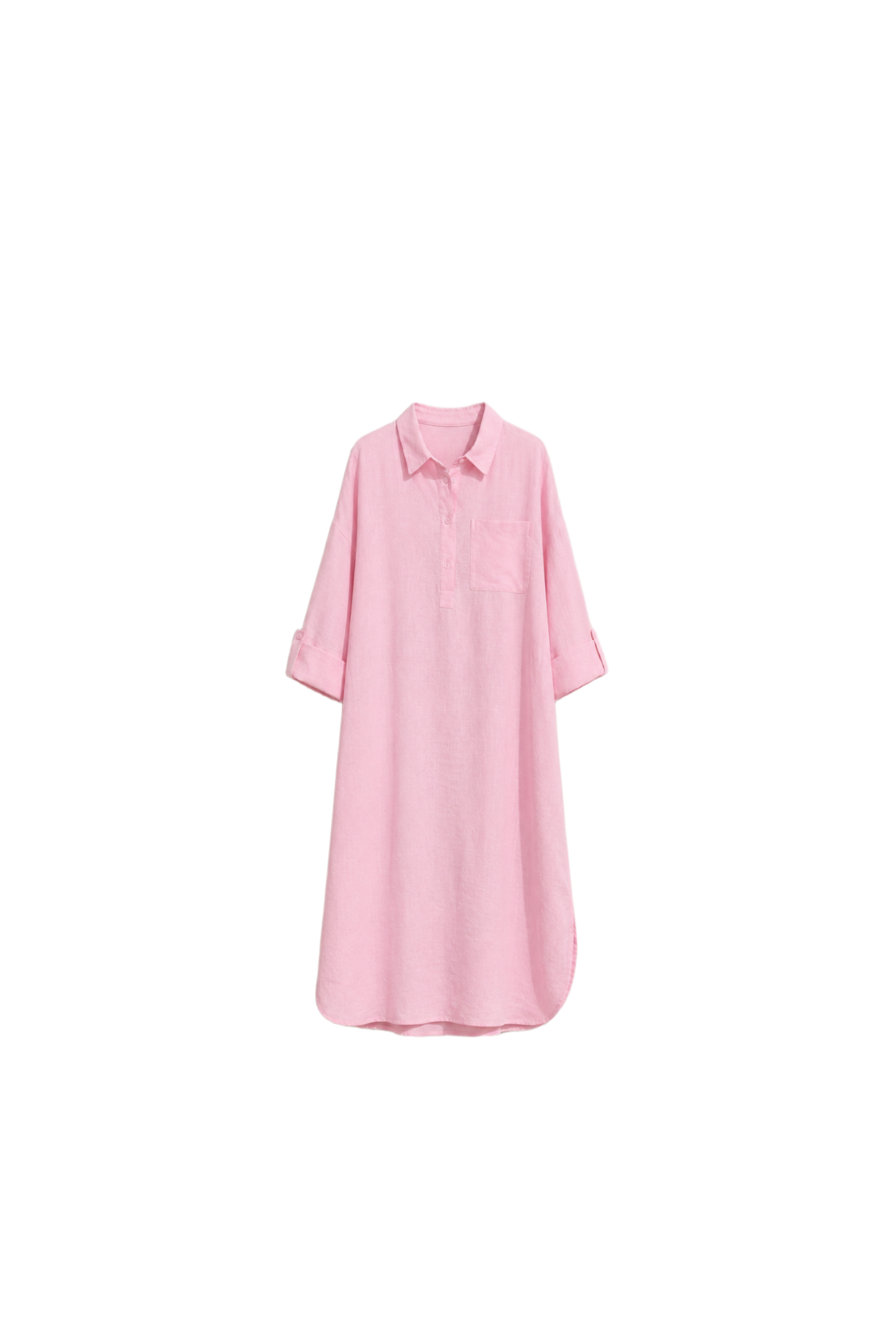 3/4 Sleeves Midi Dress