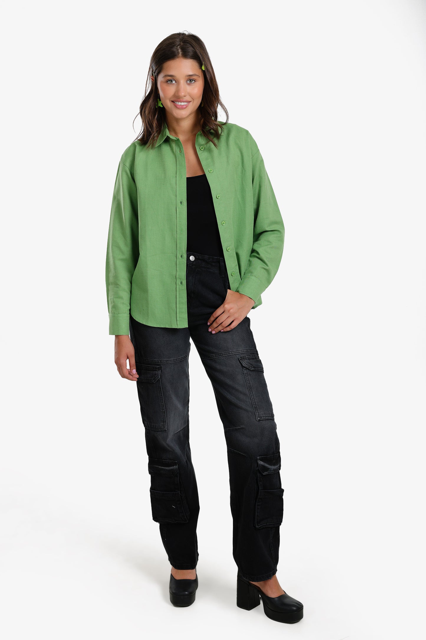 Classic Tencel Button Shirt
