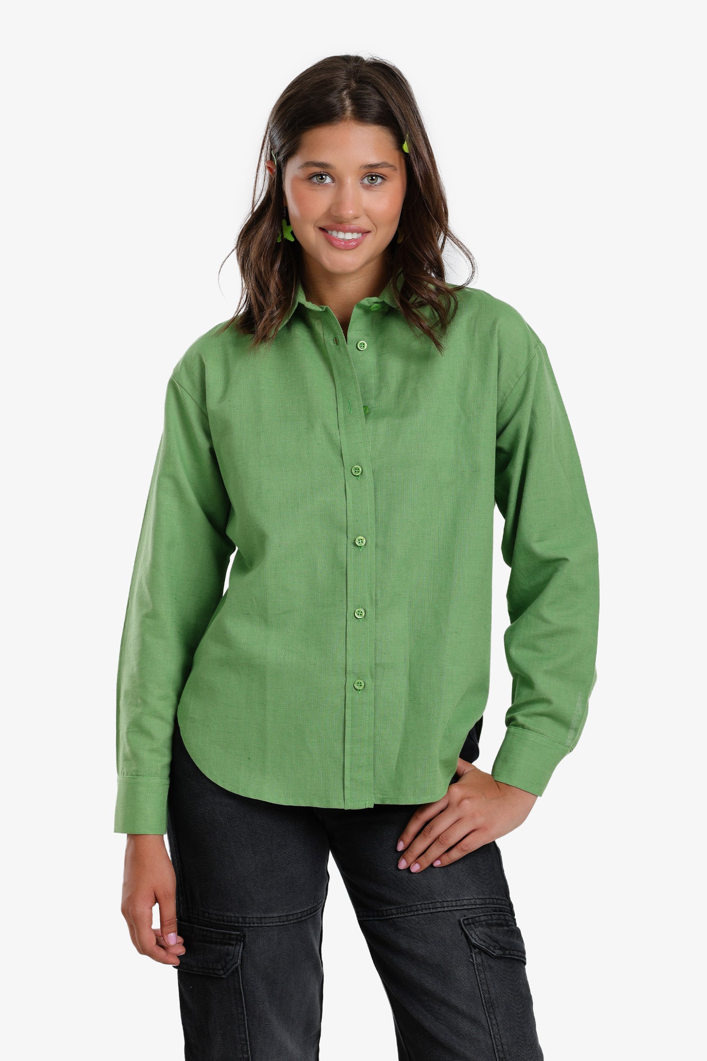 Classic Tencel Button Shirt