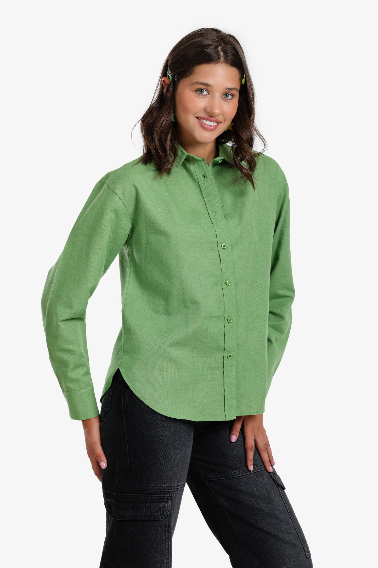 Classic Tencel Button Shirt