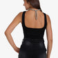 Microfiber Square Neck Bodysuit