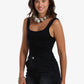 Microfiber Square Neck Bodysuit