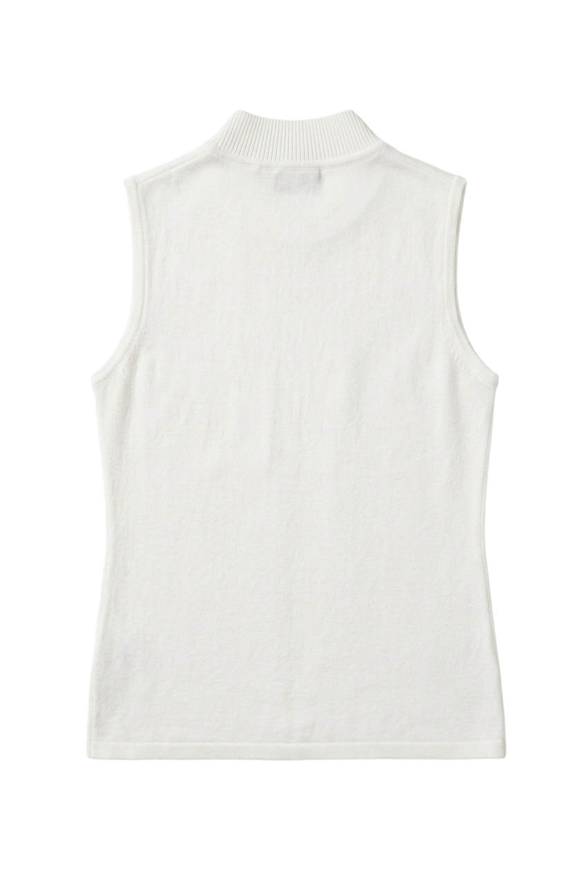 Sleeveless Slip-On Pullover