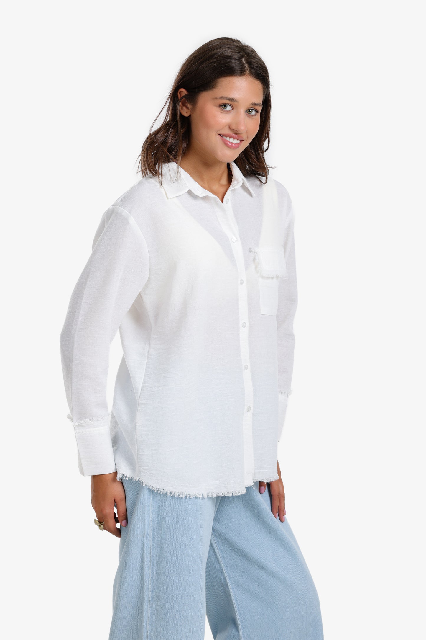 Relaxed Fit Tencel Shirt