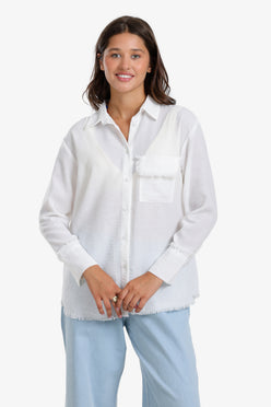Relaxed Fit Tencel Shirt