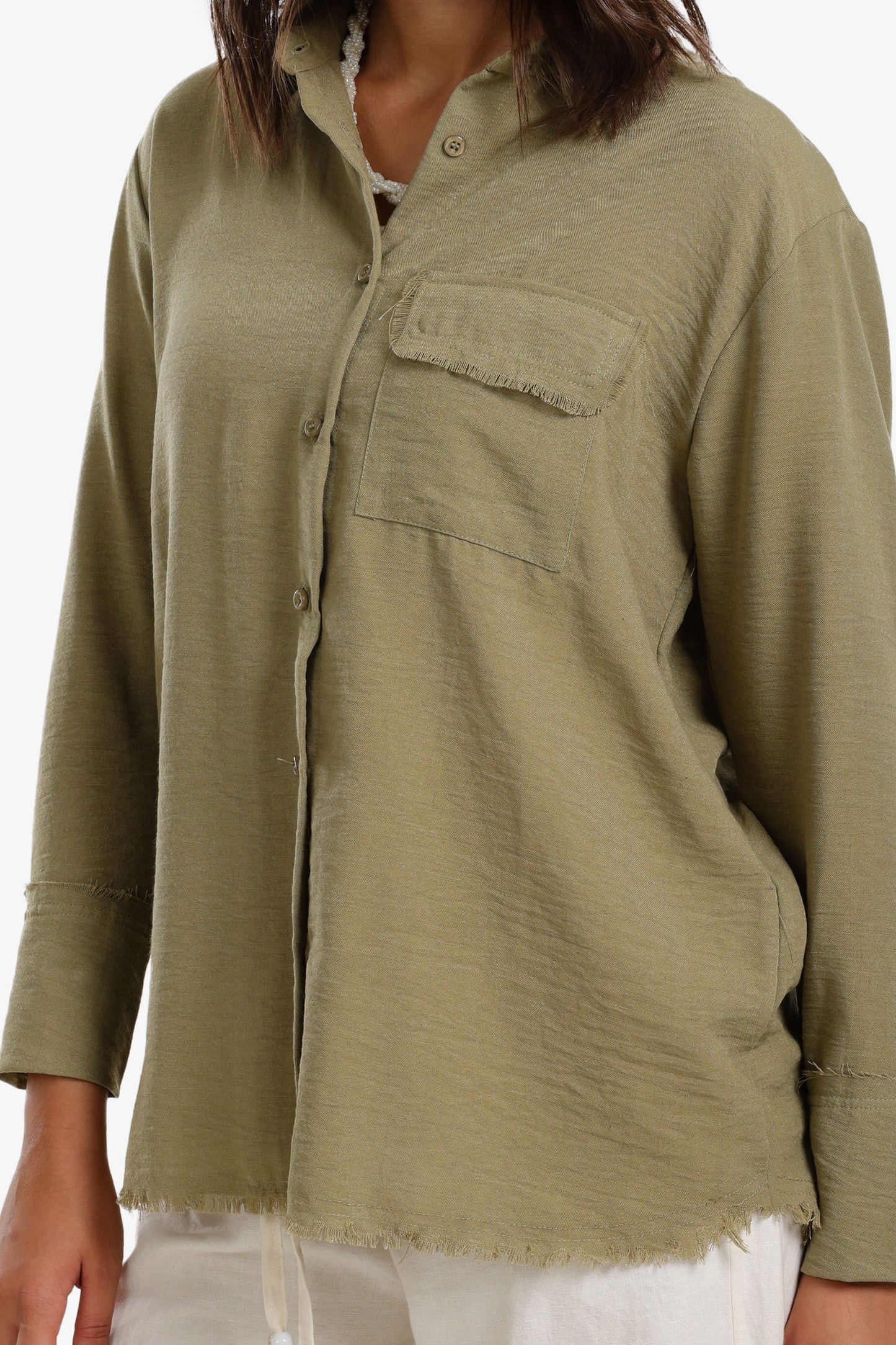 Relaxed Fit Tencel Shirt