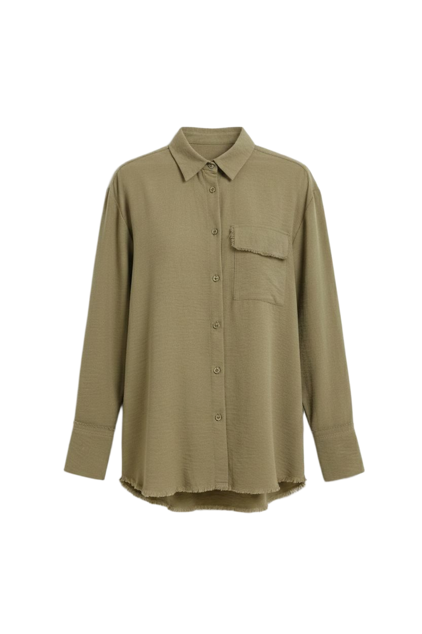 Relaxed Fit Tencel Shirt