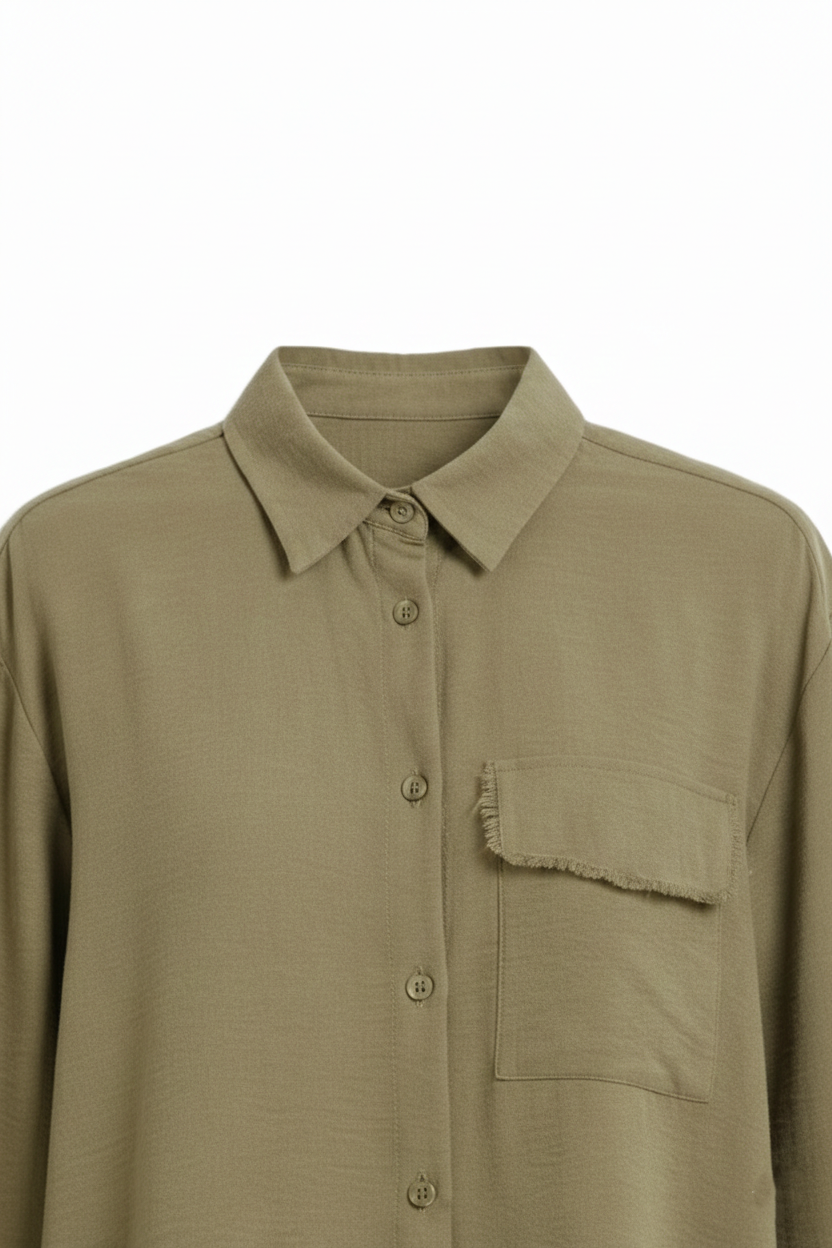 Relaxed Fit Tencel Shirt