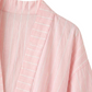 Open-Front Striped Kimono