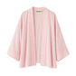 Open-Front Striped Kimono