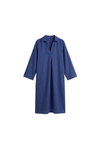 Tencel Collared V-Neck Dress