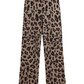 Leopard Flare Pants