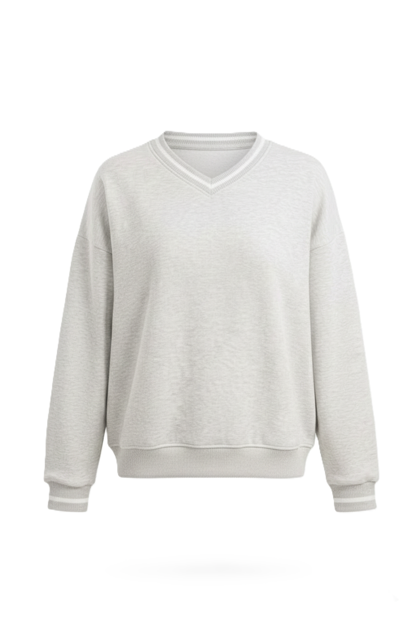 V-Neck Lounge Sweatshirt