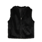 Cropped Hooded Vest
