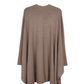 Asymmetric Knitted Poncho