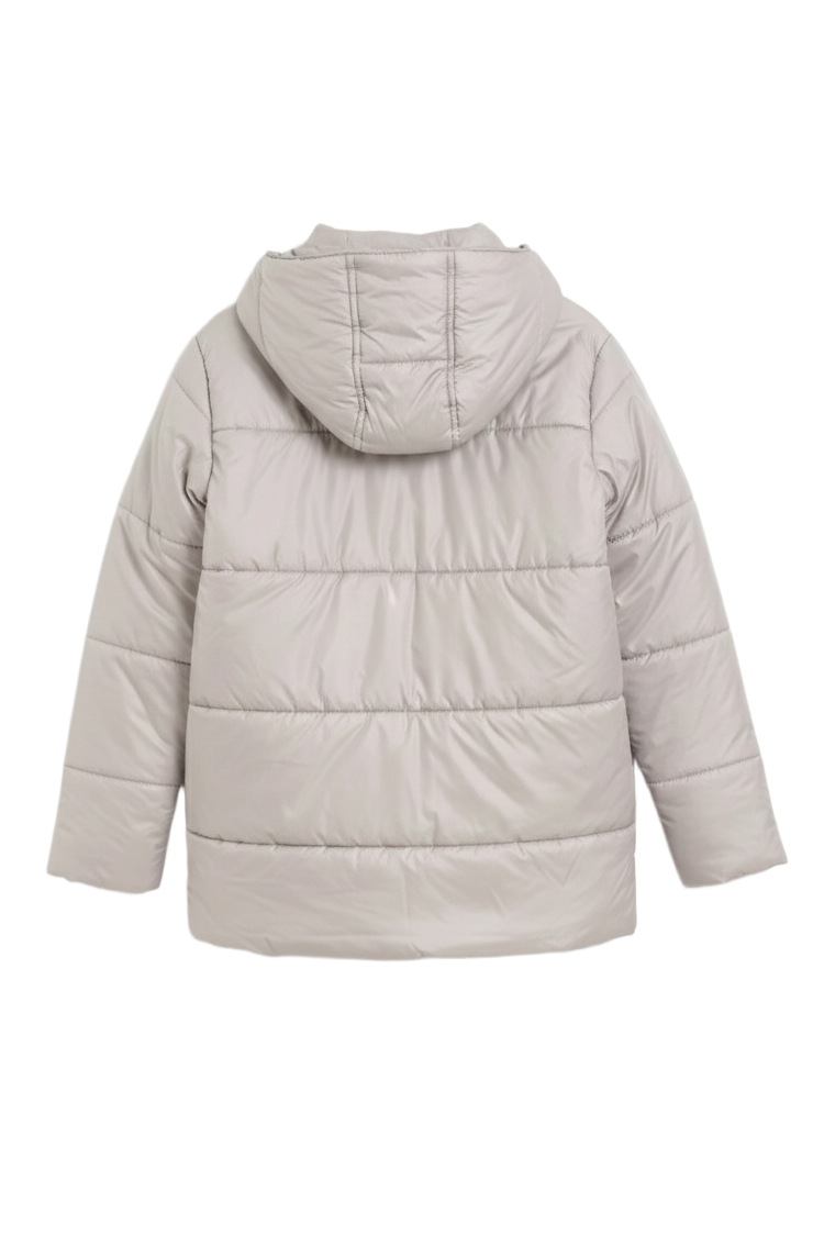 Hooded Long Puffer Jacket