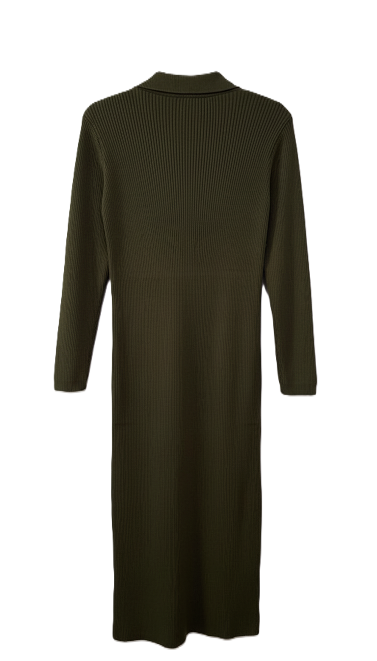 Button-Down Midi Dress