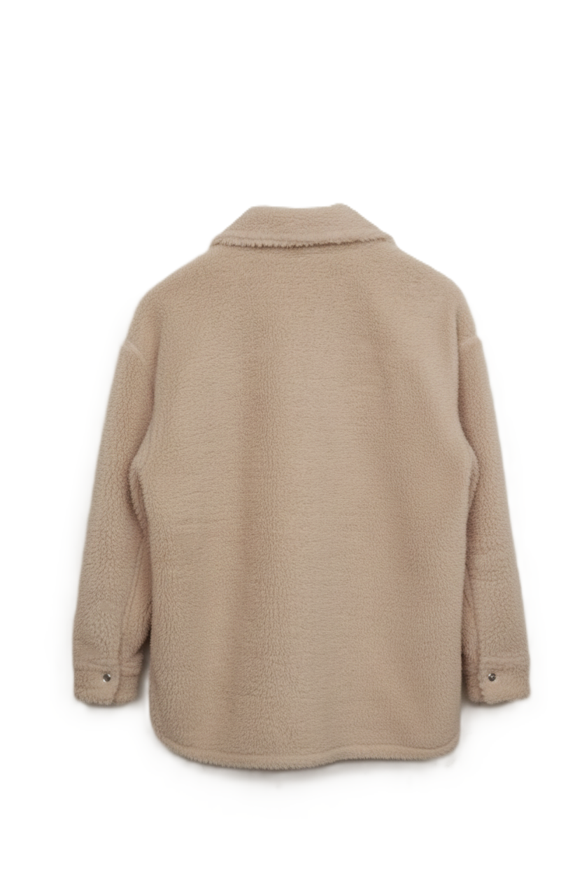 Notch Collar Relaxed Jacket